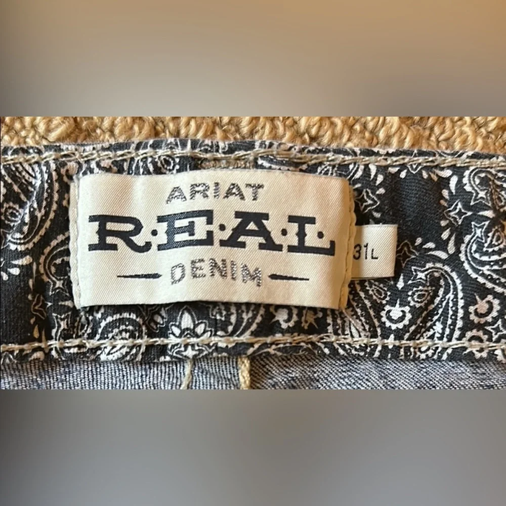 Ariat REAL Mr Corinne Mid Rise Bootcut Women's Blue Jeans - Picture 2 of 11